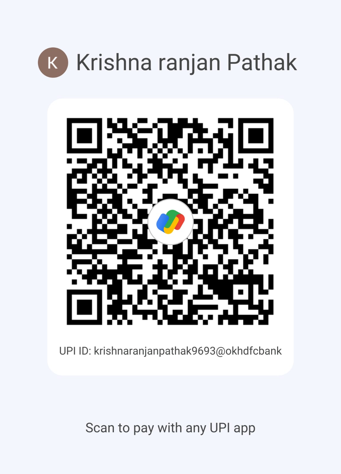 Donation QR Code
